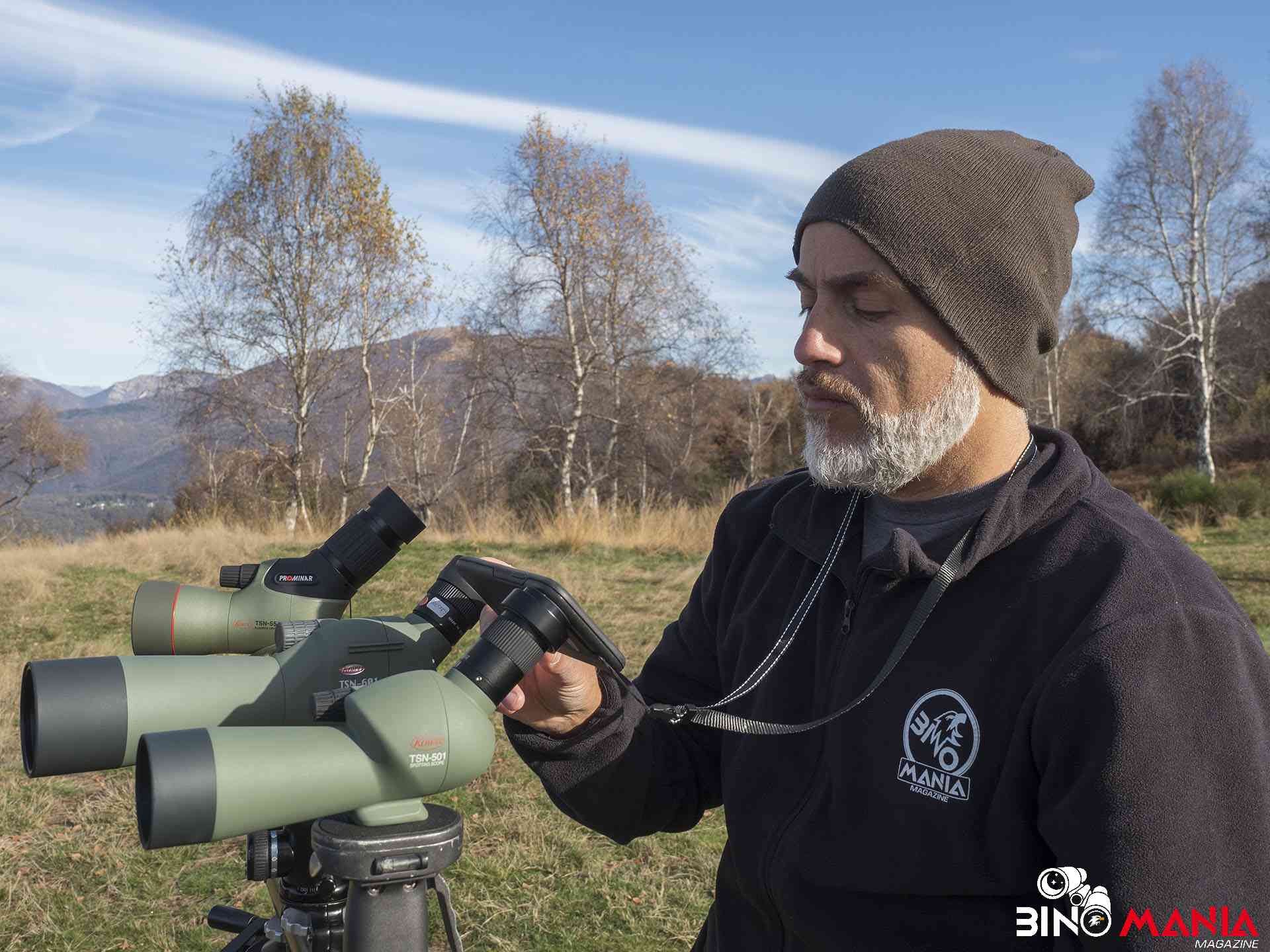 Osservare e fotografare la natura - 28 marzo 2026 h. 9.30 1 comparativa kowa tns 501 tsn 601 tsn 55a 2