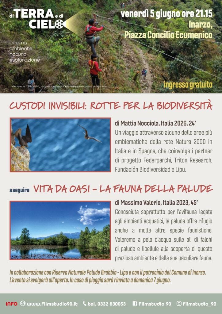 serata documentario oasi inarzo